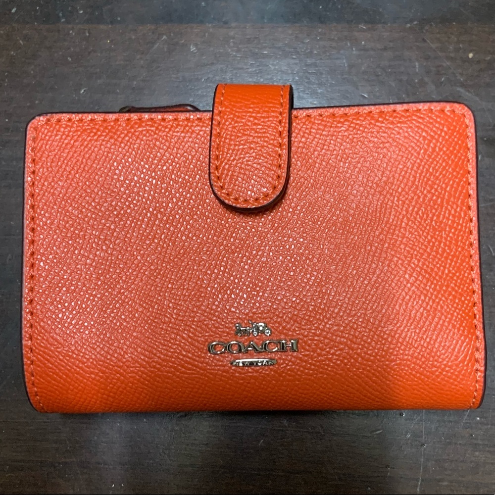 Red Coach Wallet